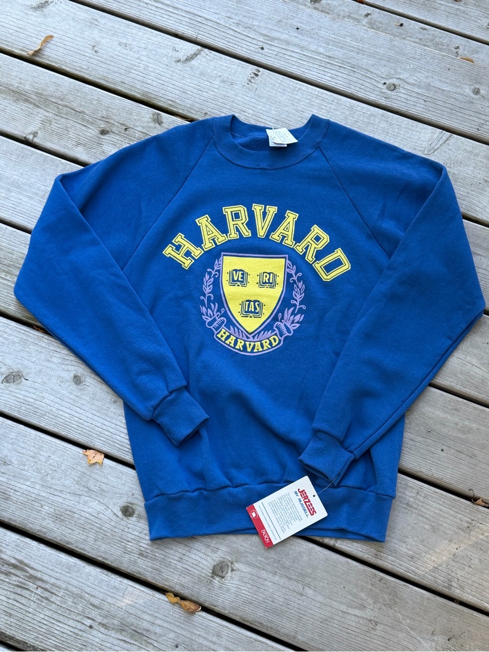 Vintage HARVARD SWEATSHIRT deadstock